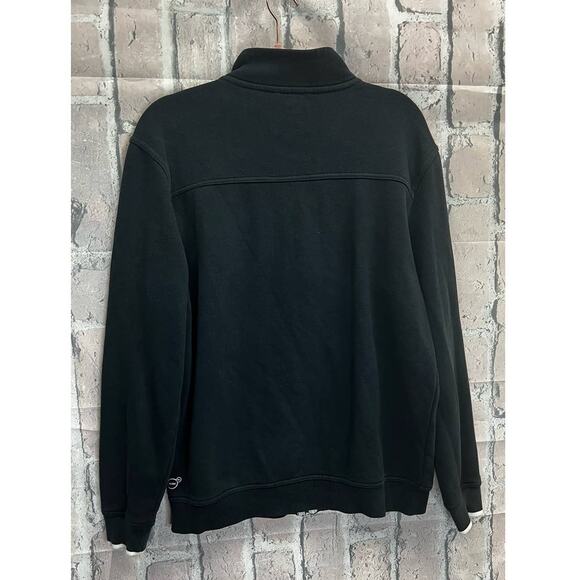Vintage Y2K Puma Full Zip Logo sweatshirt jacket Black Size Medium - Picture 3 of 11